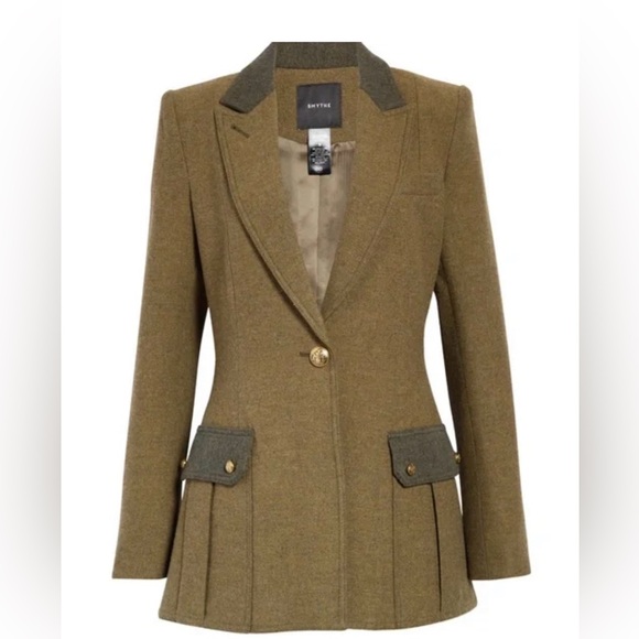 Smythe Cargo Pocket Longline Blazer, size 2 - Picture 6 of 8